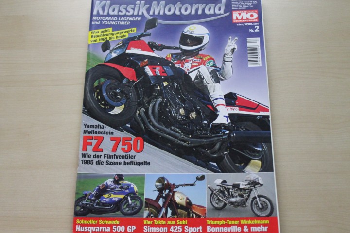 Deckblatt MO Klassik Motorrad (02/2006)